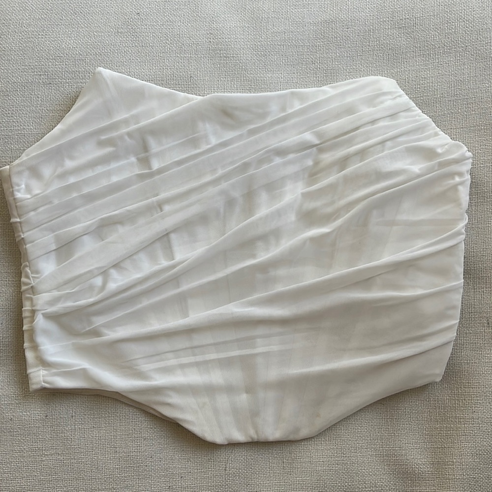 White Corset Top
